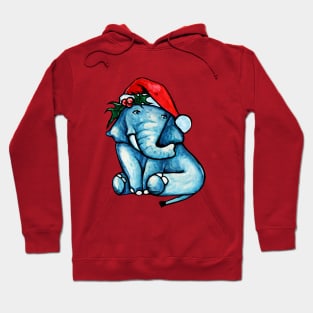 Christmas Elephant Hoodie